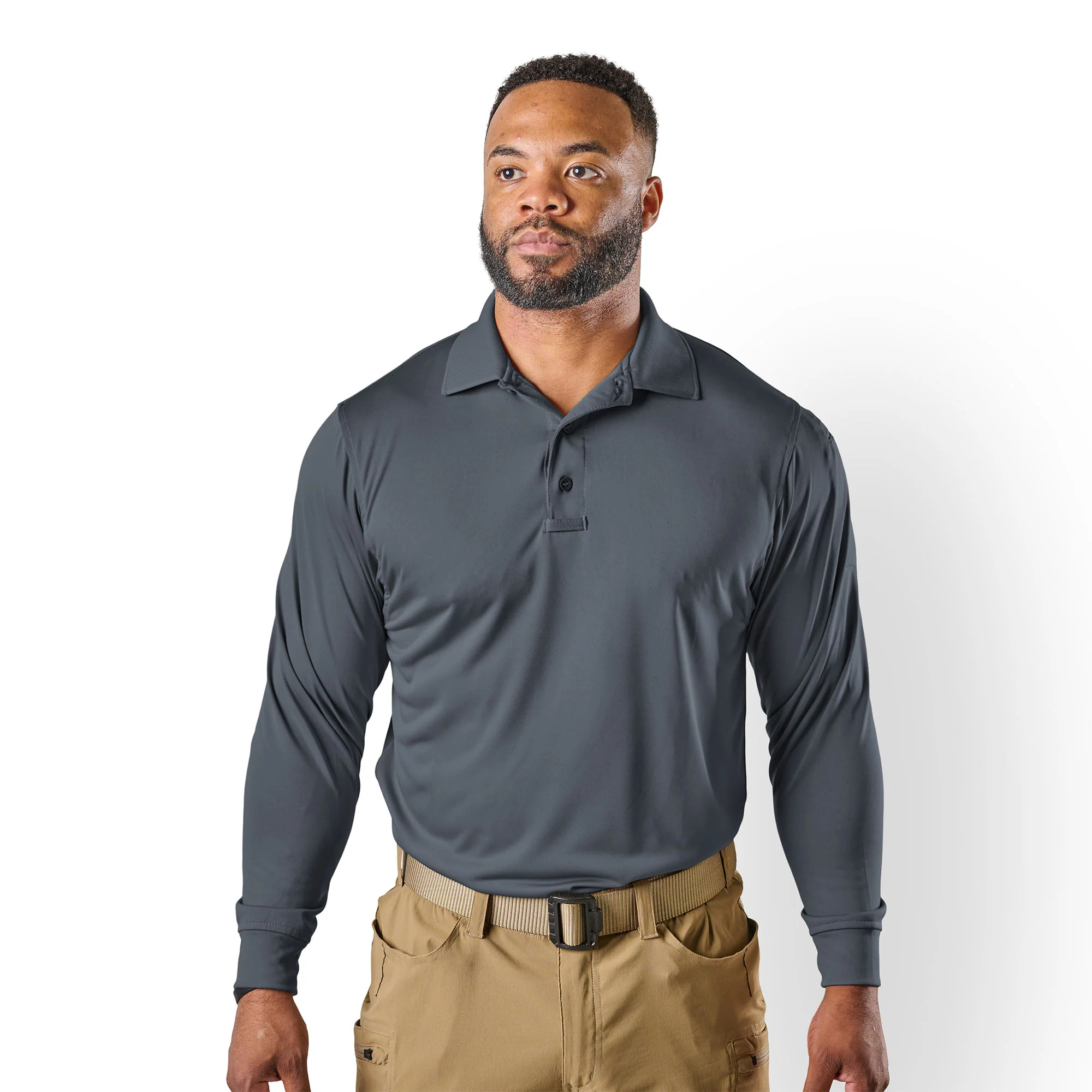 Long Sleeve Performance Polo - Image 13
