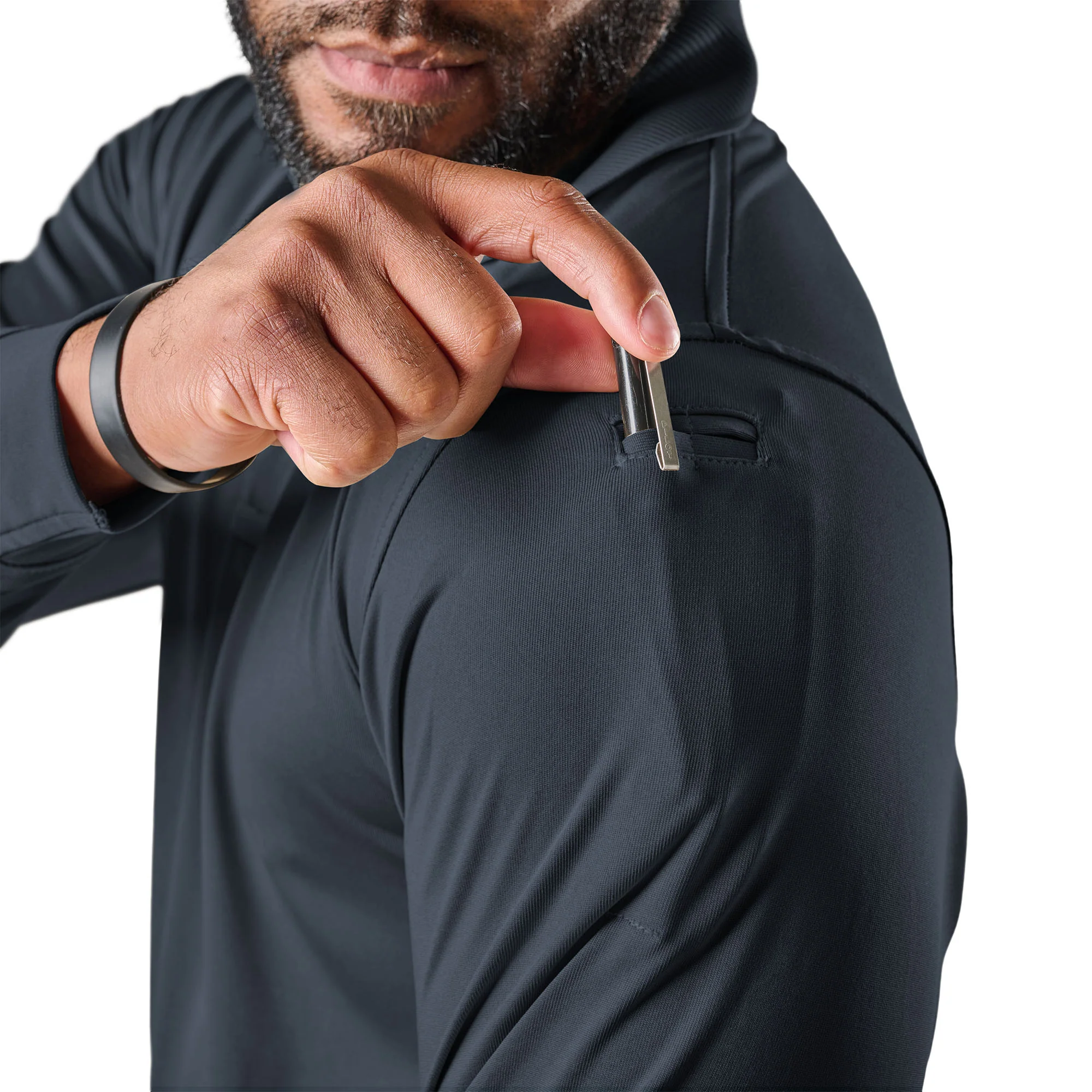 Long Sleeve Performance Polo - Image 5