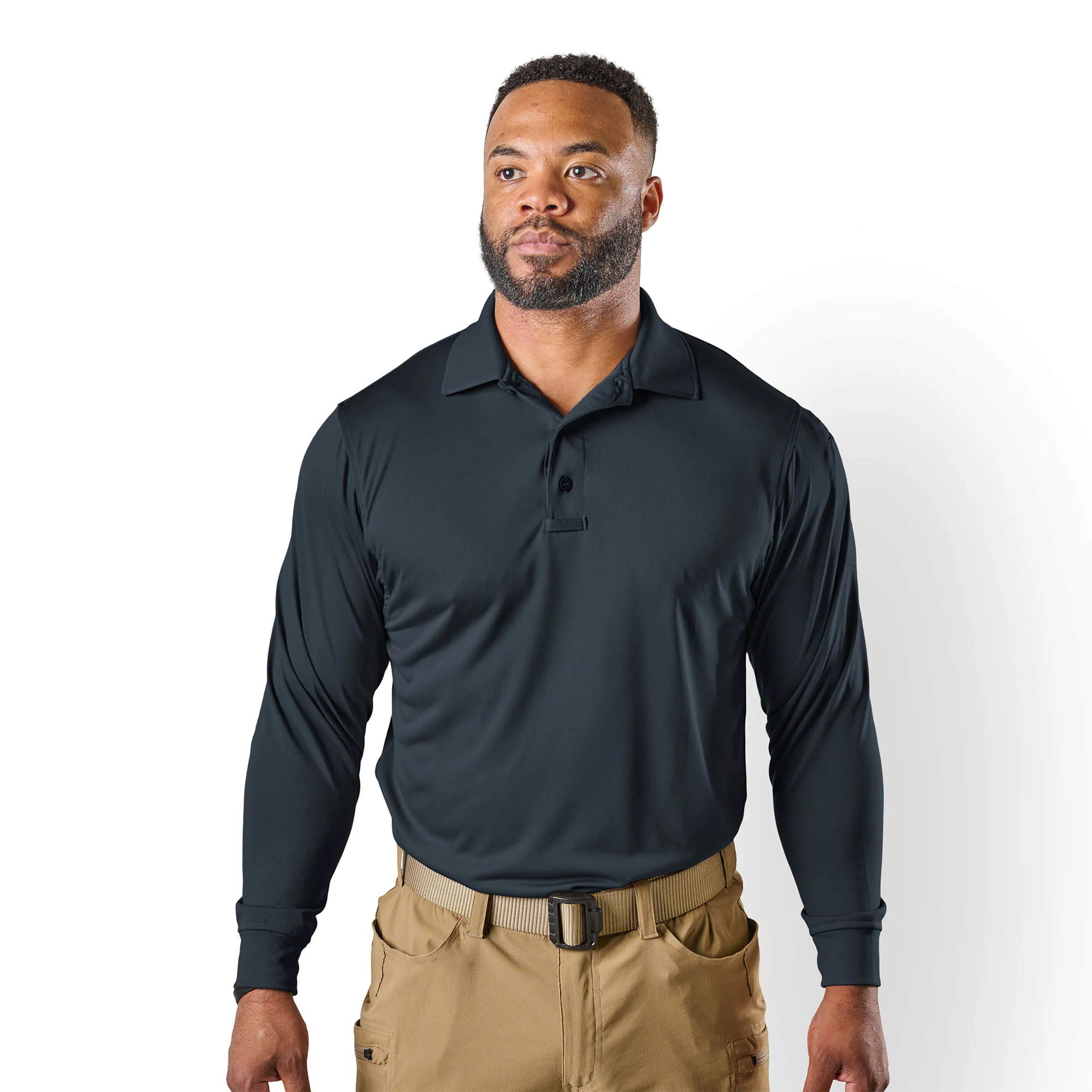 Long Sleeve Performance Polo - Image 7