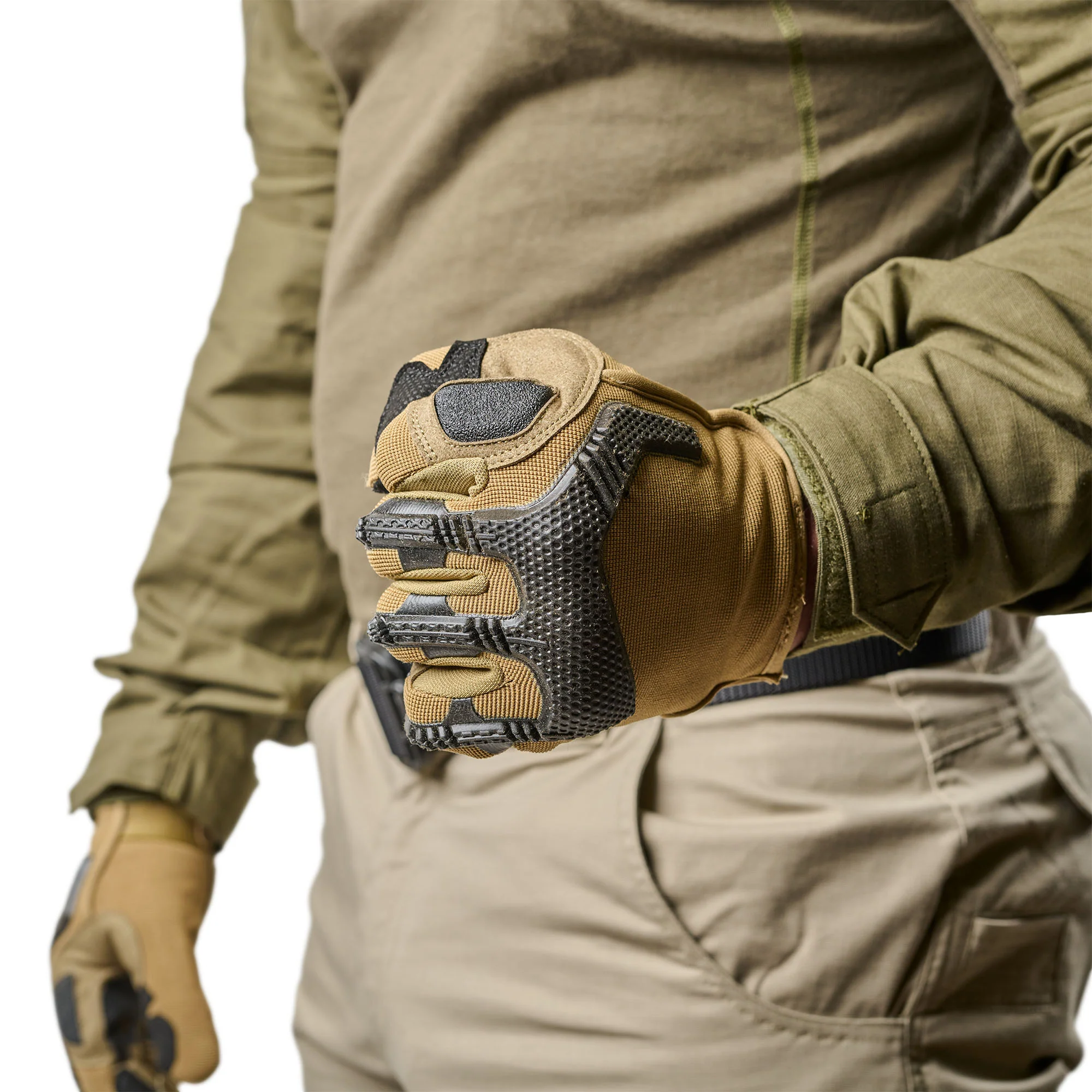 Impact Rubber Knuckle Gloves - Image 5