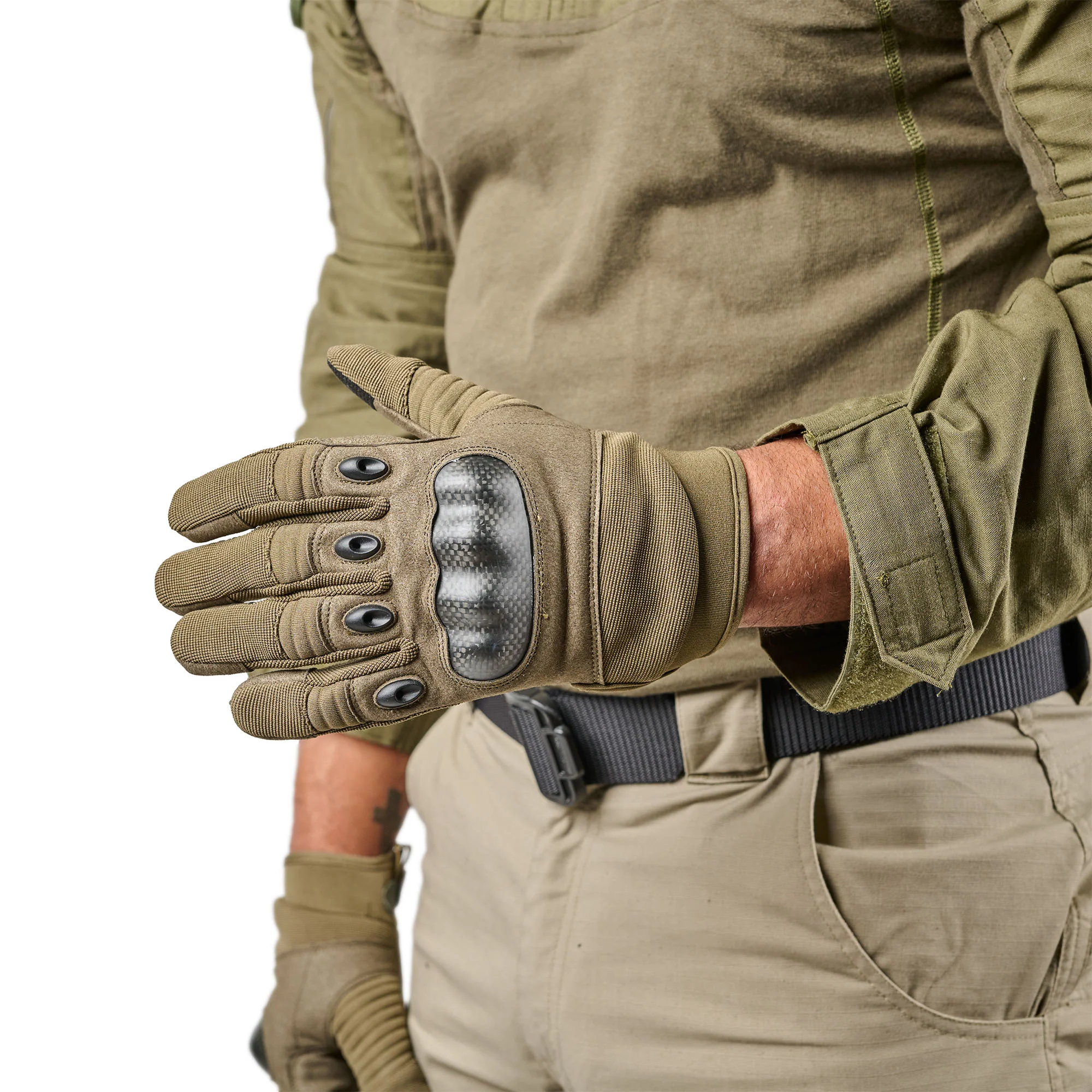Tactical Hard Knuckle Gloves - Image 3