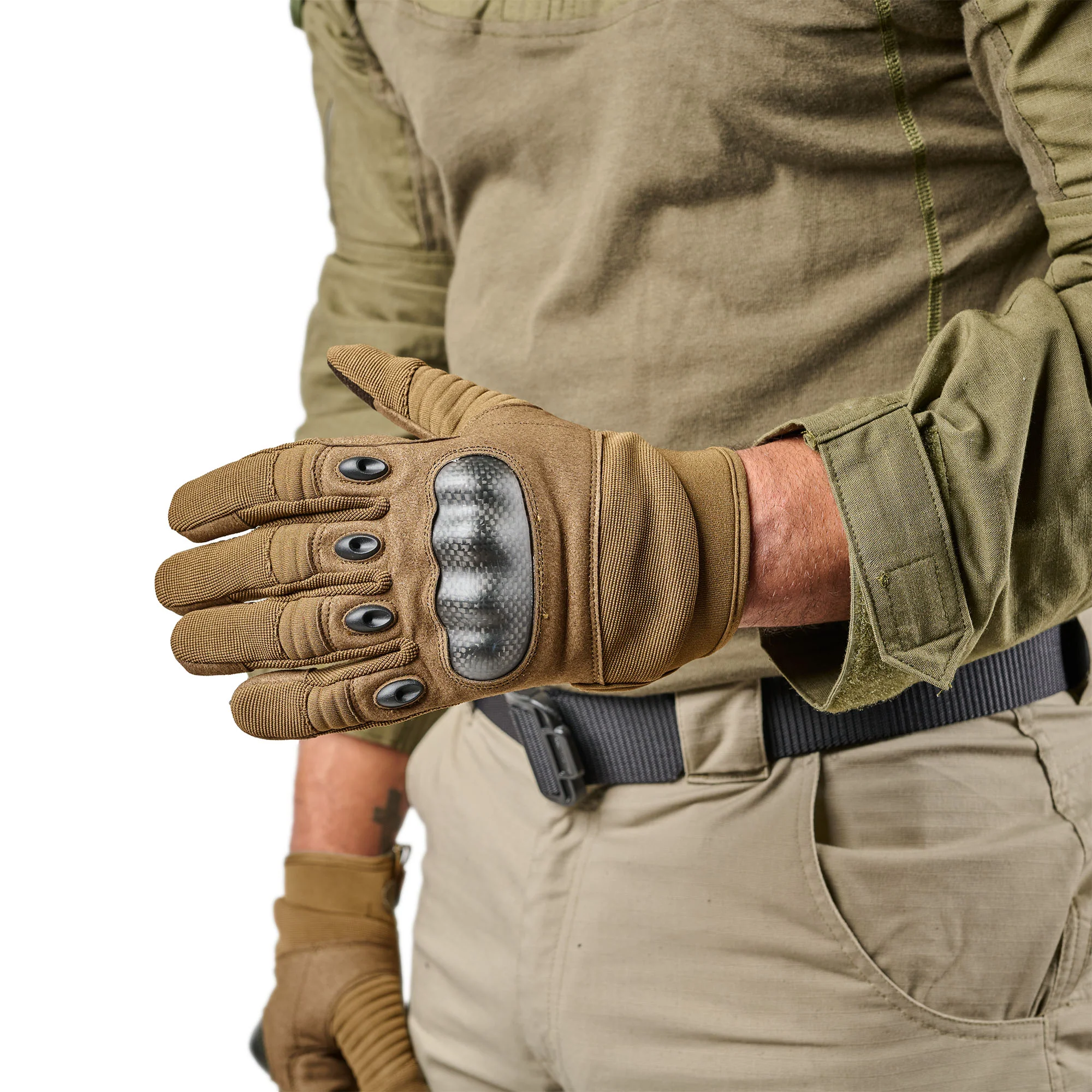 Tactical Hard Knuckle Gloves - Image 6