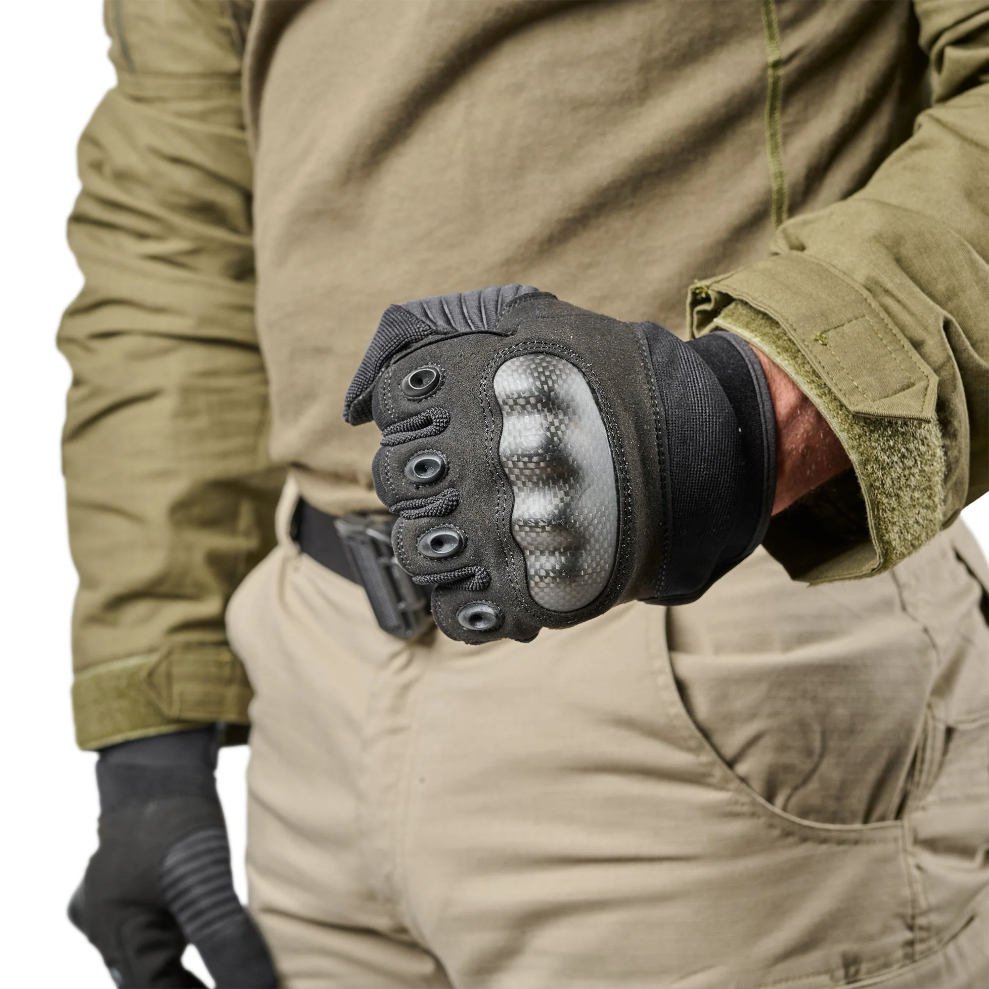 Tactical Hard Knuckle Gloves - Image 8