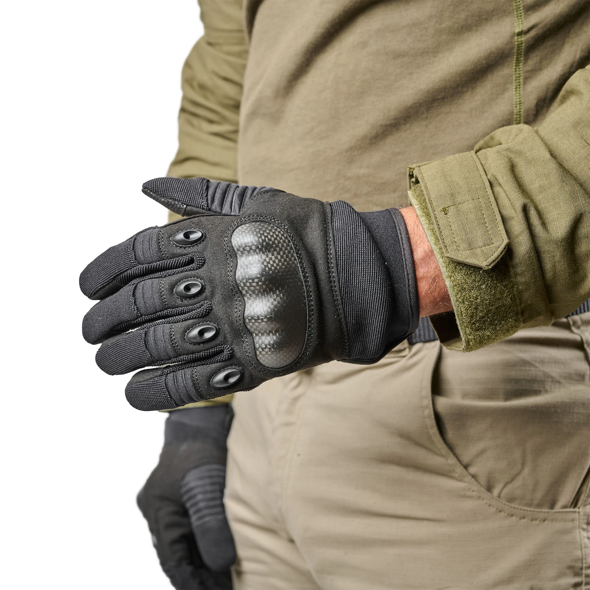 Tactical Hard Knuckle Gloves - Image 9