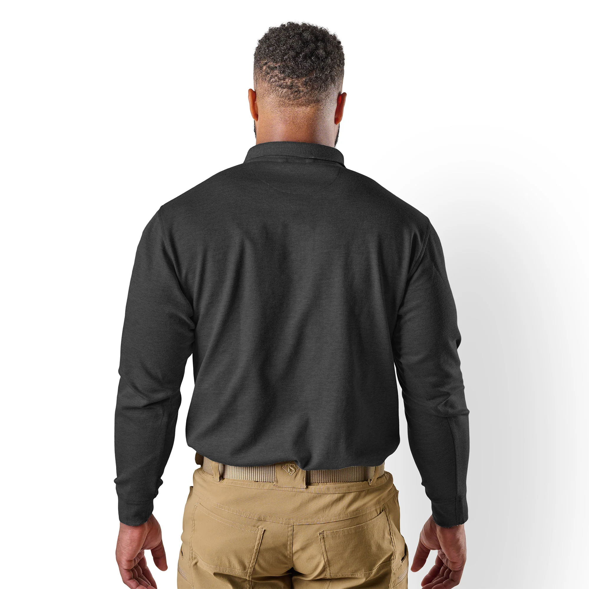 Original Long Sleeve Polo - Image 3