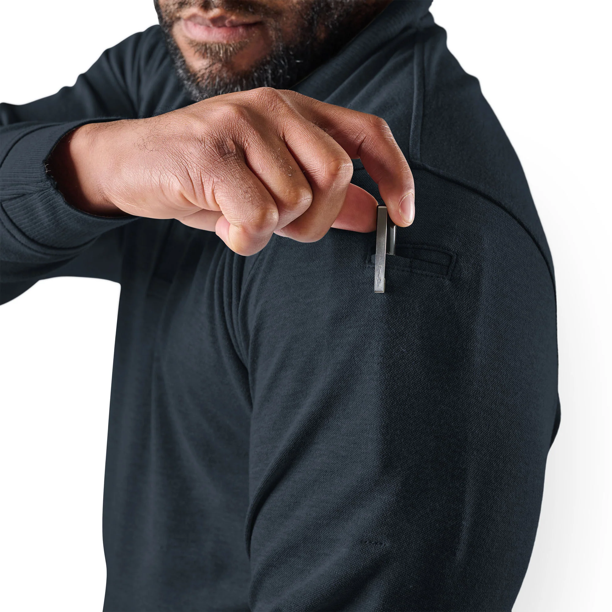 Original Long Sleeve Polo - Image 8