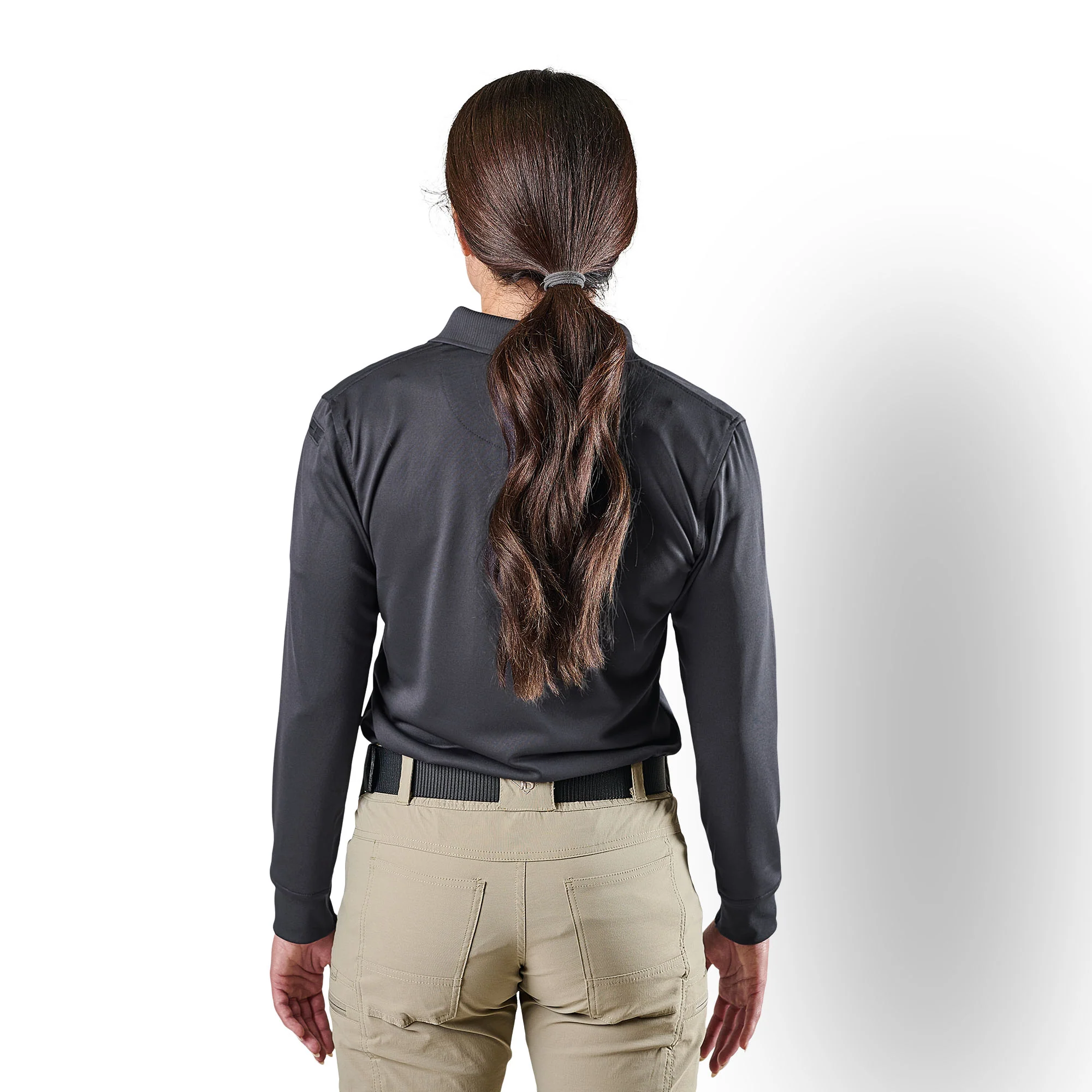 Women's Long Sleeve Performance Polo - Image 12